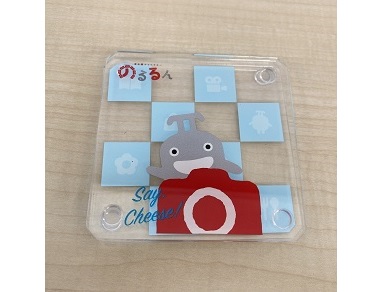 のるるん重ねるアクリルコースター カメラ