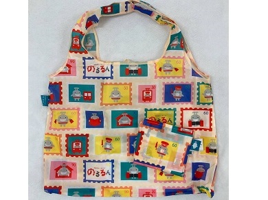 のるるんエコバック　切手柄
