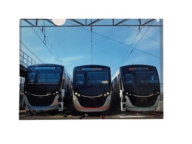 東急電鉄2020系列3編成クリアファイル