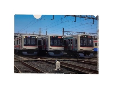 東急電鉄5000系列3編成クリアファイル