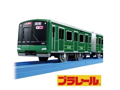 オリジナルプラレール 東急電鉄 東横線ラッピング電車（青ガエル）