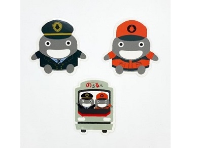 のるるん　ステッカー（制服シリーズ）