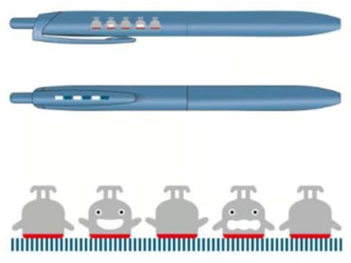 のるるんジェットストリームライトタッチ（フォレストブルー）
