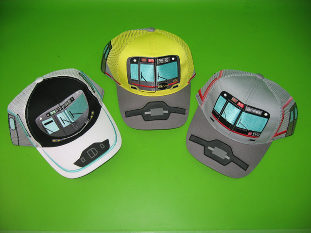 電車キャップ(3種類)