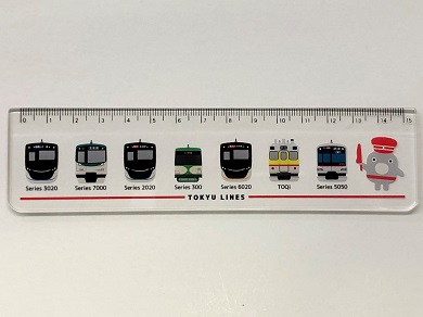 のるるん電車定規