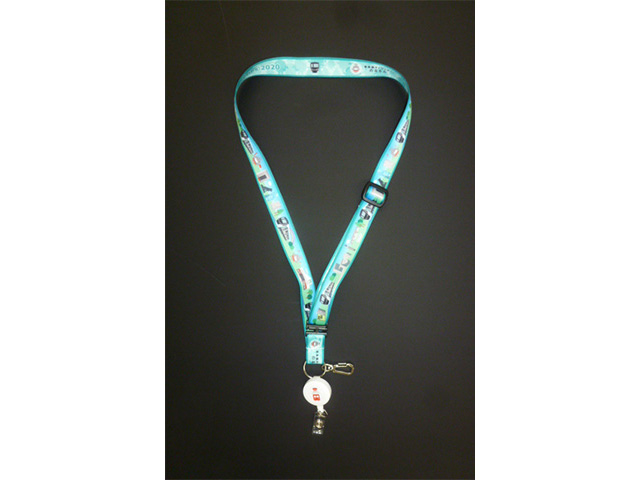 東急線2020系ネックストラップ（のるるんリール付き）